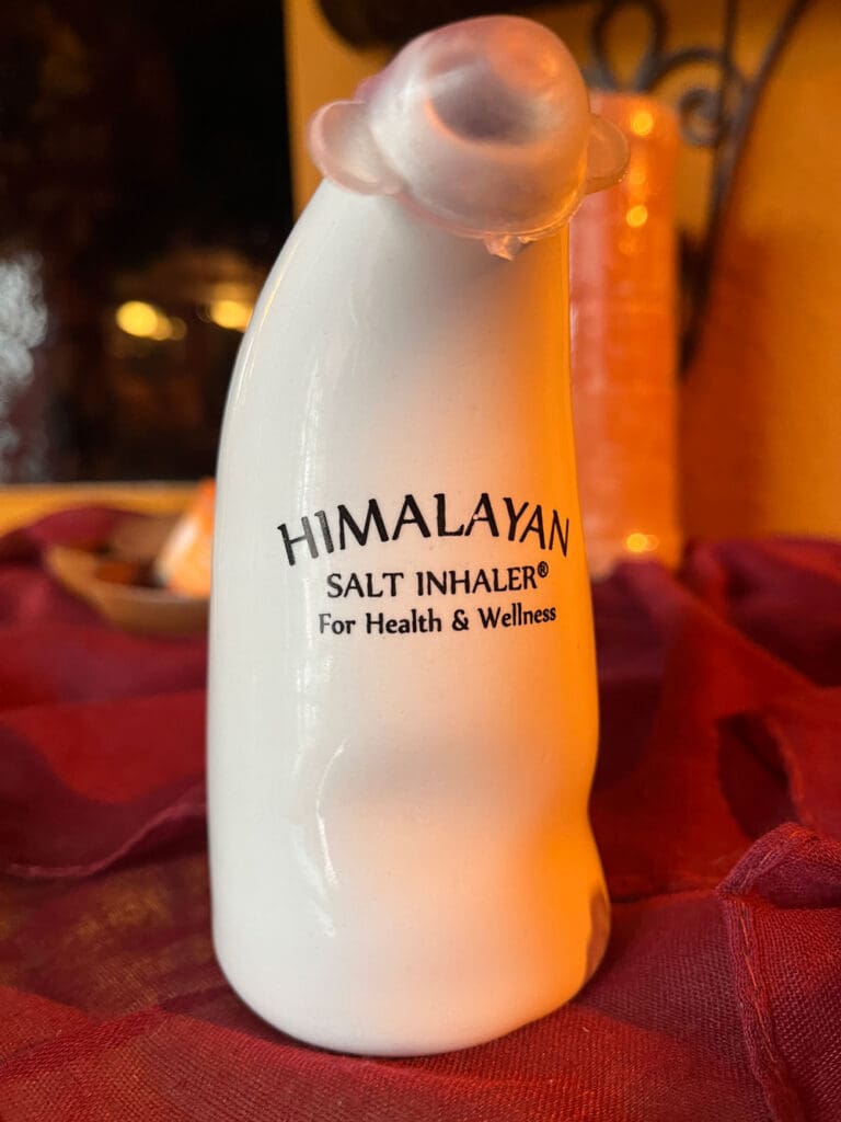 Himalayan Salt inhaler sold at Bountiful House Salt